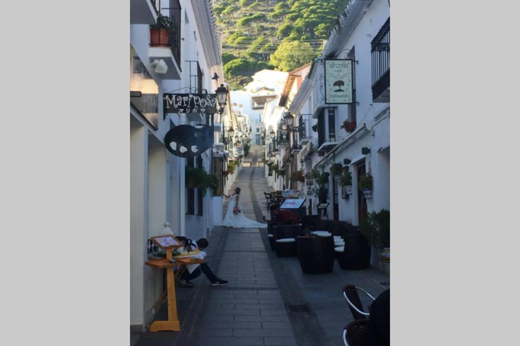 Stunning Apartment In The Heart Of Mijas Pueblo Kültér fotó